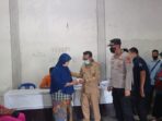 Polsek Pemenang Polres Lombok Utara gelar vaksinasi boster kepada penerima BPNT