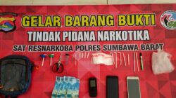 Anggota Sat Narkoba Polres KSB, Berhasil Bekuk 2 Pelaku Pemilik Narkoba di Taliwang