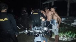 Tim Puma 8 Polres Lobar Pulangkan Sejumlah Remaja yang Nongkrong pada Jam Rawan