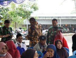 Kondisi Hujan, Rombongan Touring Baksos HUT TNI ke 77 Tahun Tetap Berjalan