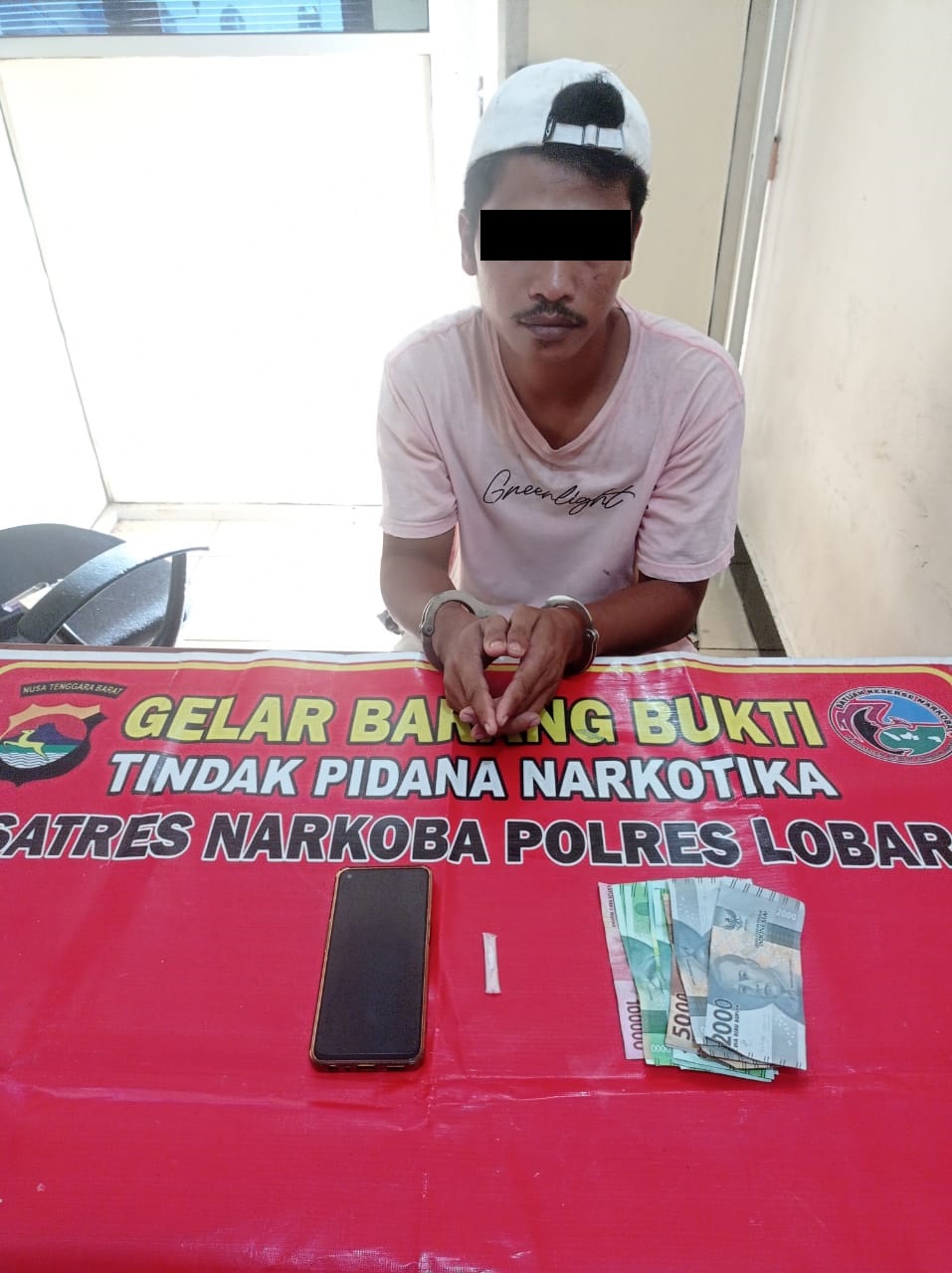 Polisi Tangkap Sopir Berusia 26 Tahun yang Simpan Sabu di Sebuah Gudang Desa Bengkel Lombok Barat
