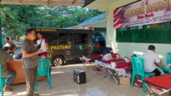 Sambut HUT Bhayangkara ke 77 Tahun 2023, Polres Sumbawa Gelar Donor Darah