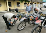 Polres Lombok Barat Siap Amankan Kampanye Pemilu 2024, Cek Kendaraan Dinas Roda Dua