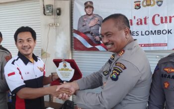 Jumat Curhat di Lombok Barat: Odong-Odong Cari Solusi Bersama Polisi